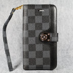 Samsung Galaxy Louis Vuitton Wallet Case For S22 23 24 25 Plus Ultra Series