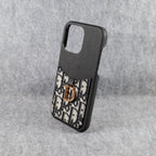 Christian Dior Phone Case Card Holder For Iphone 12 13 14 15 Pro Max