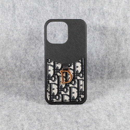 Christian Dior Phone Case Card Holder For Iphone 12 13 14 15 Pro Max