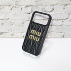 Miu Miu Phone Case For Iphone 17 Series