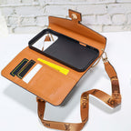 Brown Monogram Trifold Lv Iphone Wallet For 17 Series