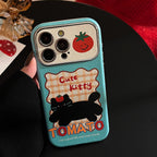 black cat iphone case