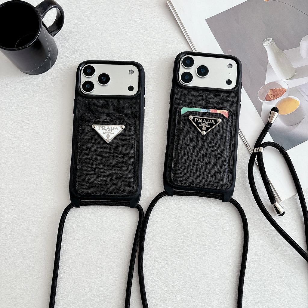 Prada Crossbody Phone Case Iphone 12-17 / Pro / Pro Max / Plus / Air