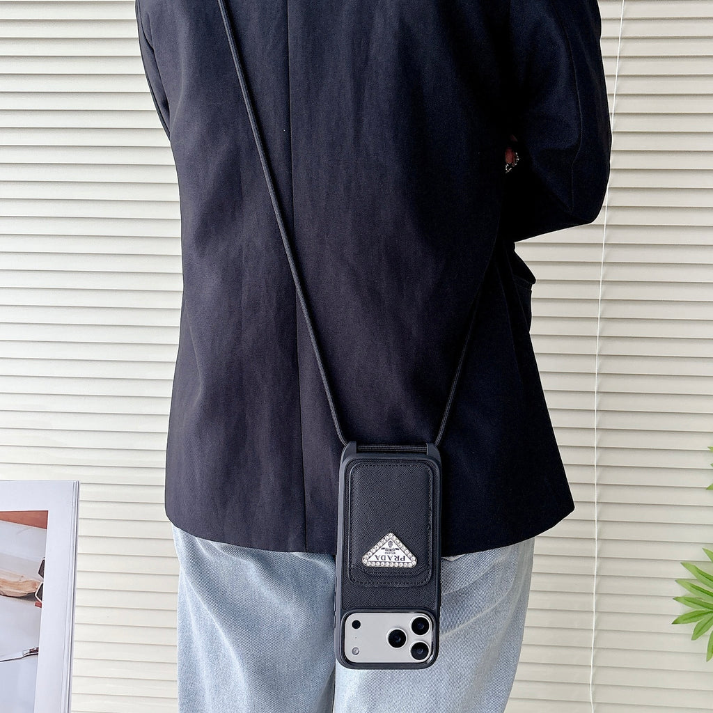 Prada Crossbody Phone Case Iphone 12-17 / Pro / Pro Max / Plus / Air
