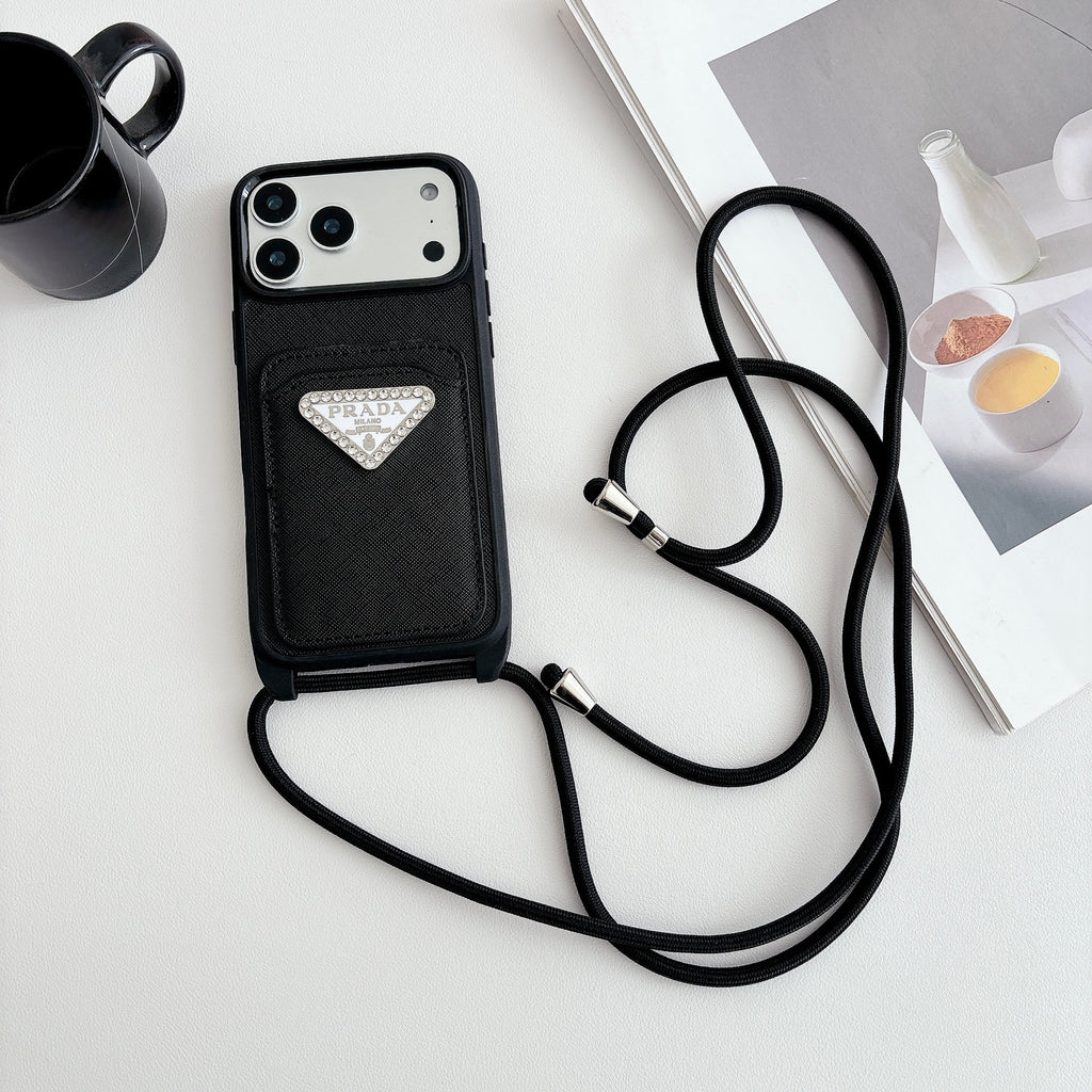 Prada Crossbody Phone Case Iphone 12-17 / Pro / Pro Max / Plus / Air