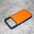 Stamped Leather H Iphone Case For 17 Series