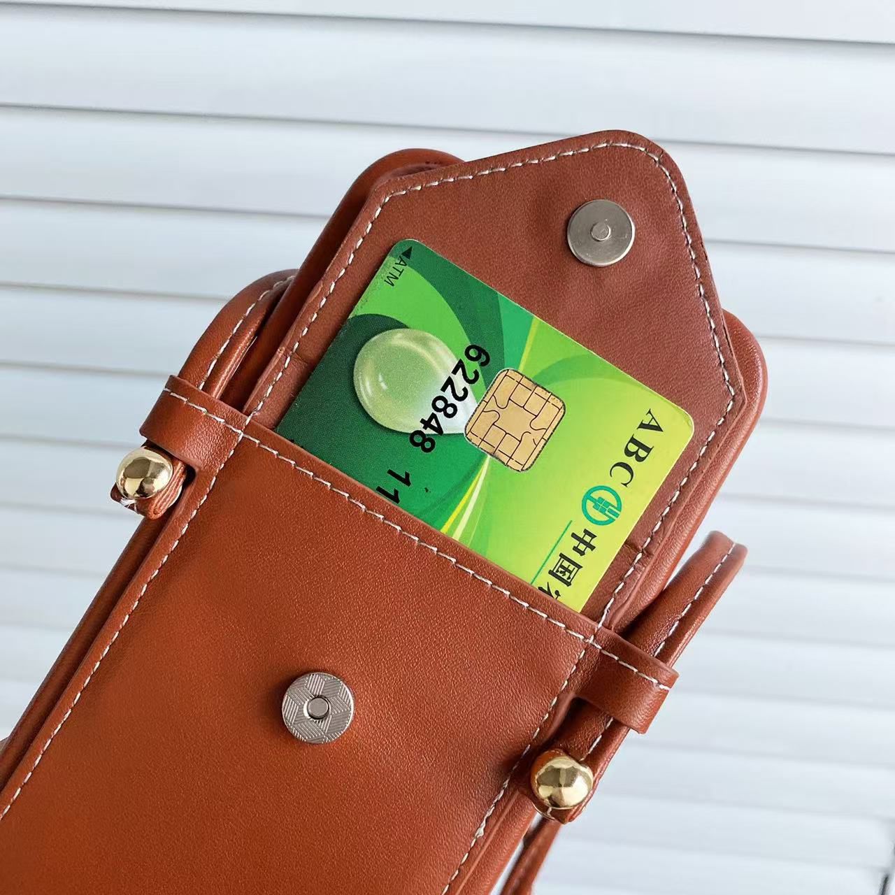 Tb Crossbody Phone Case Card Holder For Iphone Series