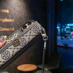 Tory Burch Iphone Wallet Case For 12-17 Pro Max Plus Air