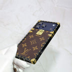 Trunk Style Lv Phone Case For 12-17 / Pro / Pro Max / Plus / Air