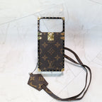 Trunk Style Lv Phone Case For 12-17 / Pro / Pro Max / Plus / Air