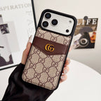 Louis V Card Holder Iphone 17 Series Case