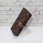 Zippered Lv Wallet Phone Case For Iphone 17 Series