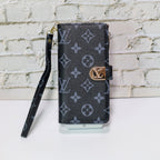 Zippered Lv Wallet Phone Case For Iphone 17 Series