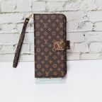 Zippered Lv Wallet Phone Case For Iphone 17 Series
