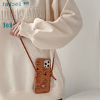 Mcm Iphone Case Crossbody Style For Iphone 11 12 13 Pro Max