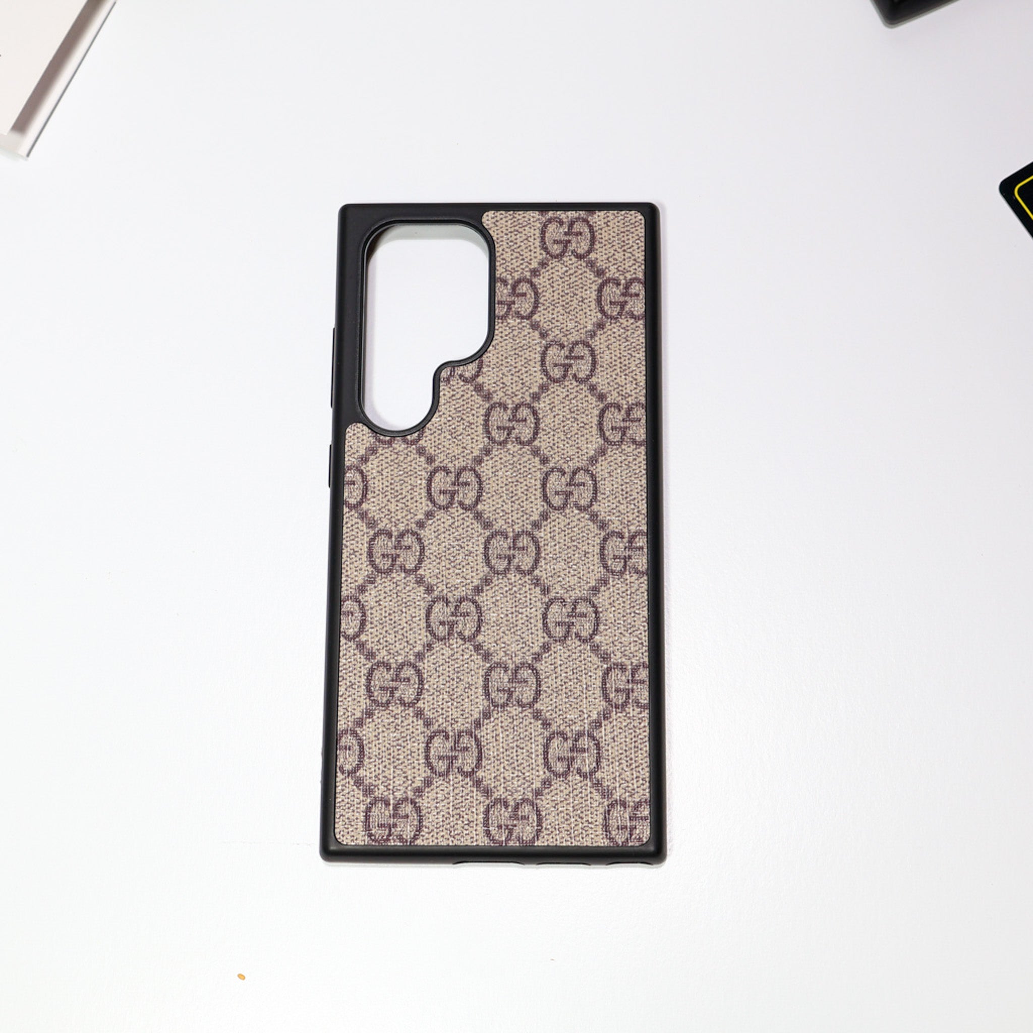 Gucci Samsung Galaxy Phone Case Card Slot For S22 23 24 25 26 Ultra Plus Series