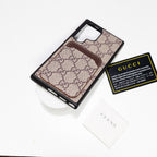 Gucci Samsung Galaxy Phone Case Card Slot For S22 23 24 25 26 Ultra Plus Series
