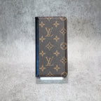 Iphone Wallet Case Lv Leather For 12-17 / Pro / Pro Max / Plus