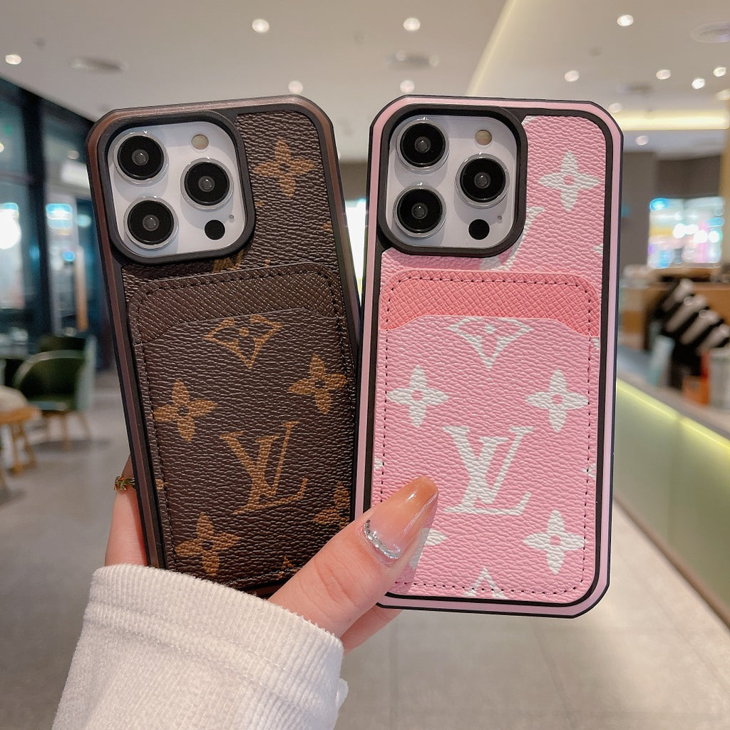 Luxury Phone Case Card Holder Iphone 16 Pro Max Series