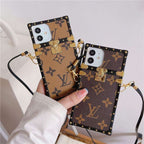 Lv Trunk Phone Case For Iphone 11 12 13 14 15 Pro Max Plus Series