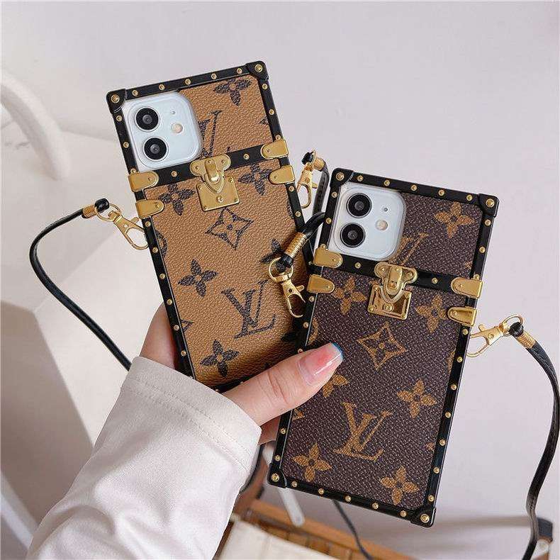 Lv Trunk Phone Case For Iphone 11 12 13 14 15 Pro Max Plus Series