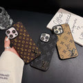 Lv Monogram Luxury Case Iphone 12 13 14 15 16 Pro Max