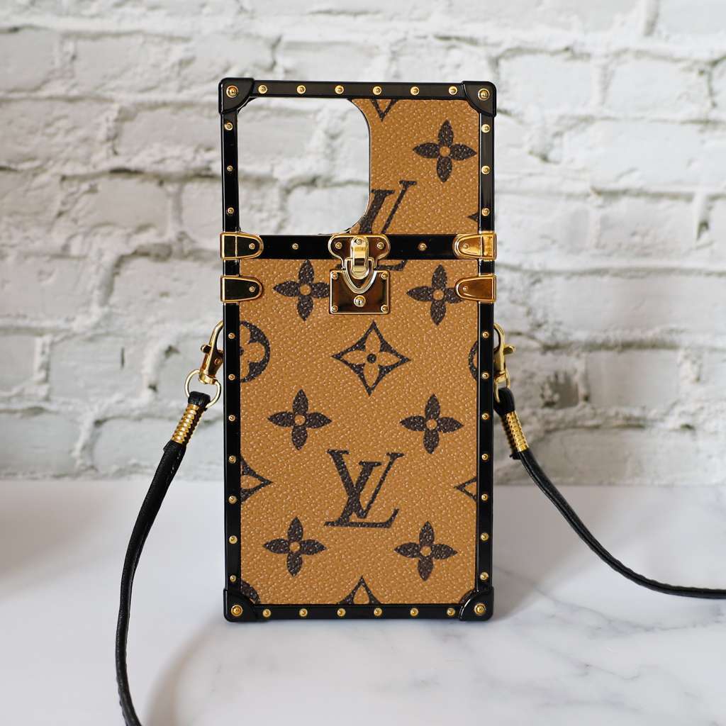 Lv Trunk Phone Case For Iphone 11 12 13 14 15 Pro Max Plus Series